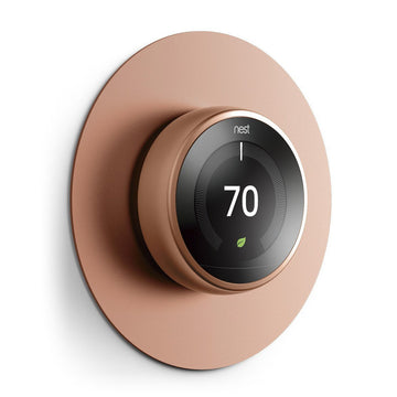 Aluminum Wall Plate cover for Nest Learning Thermostat -1st, 2nd, 3rd Gen, E