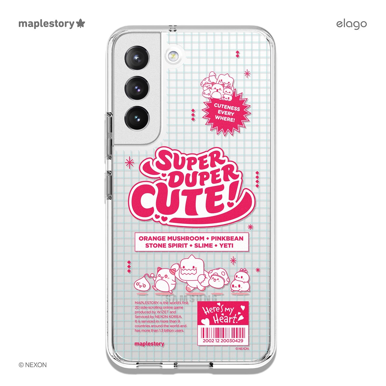 elago | MapleStory Collection Case for Galaxy S22 [4 Styles]