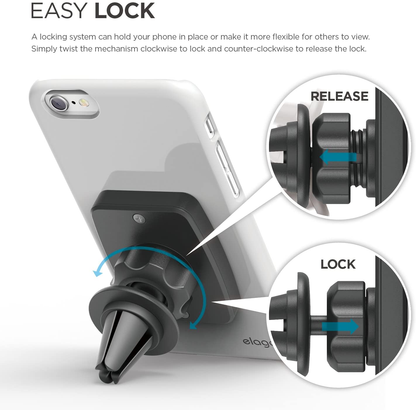 M Car Magnetic Mount Plus