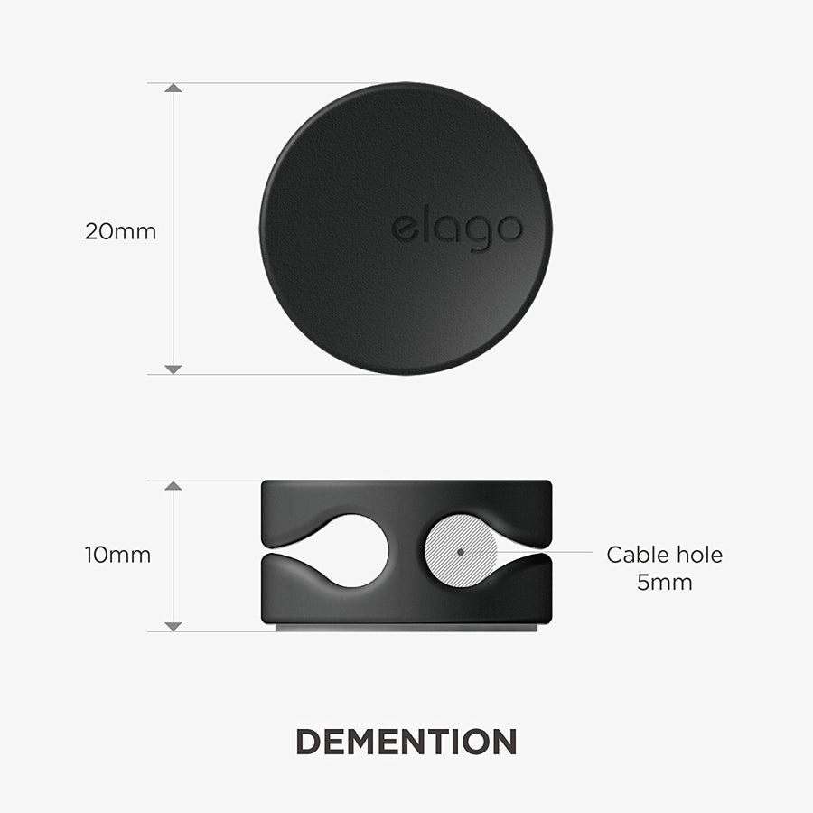 Cable Management Button