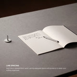 Handcrafted Notebook 40 Sheets, 6mm Lined, 4pcs [3 Sizes]