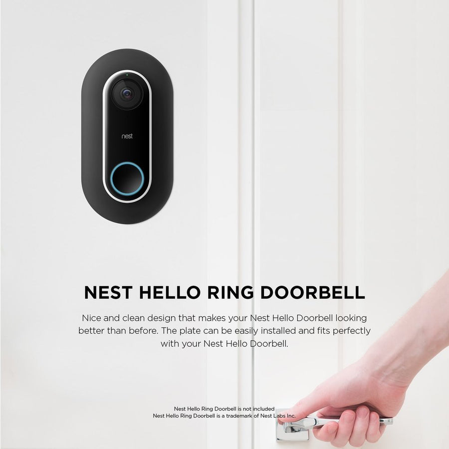 Wall Plate for Nest Hello [4 Colors]
