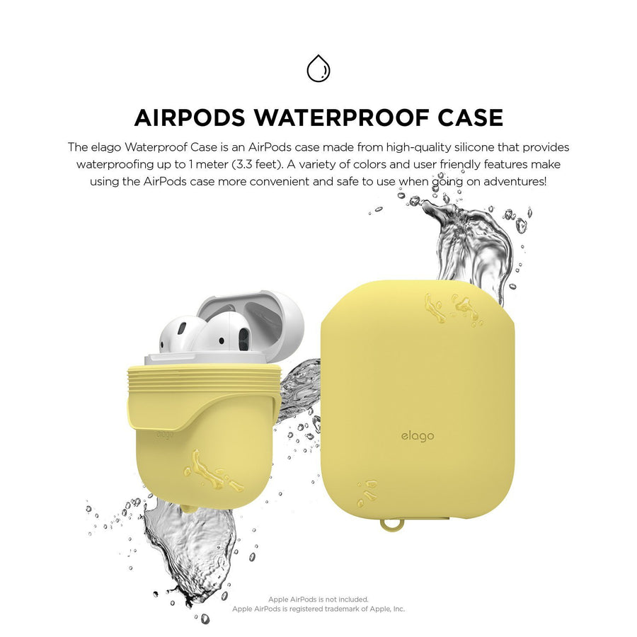 Waterproof Case for AirPods 1 & 2 [2 Colors]