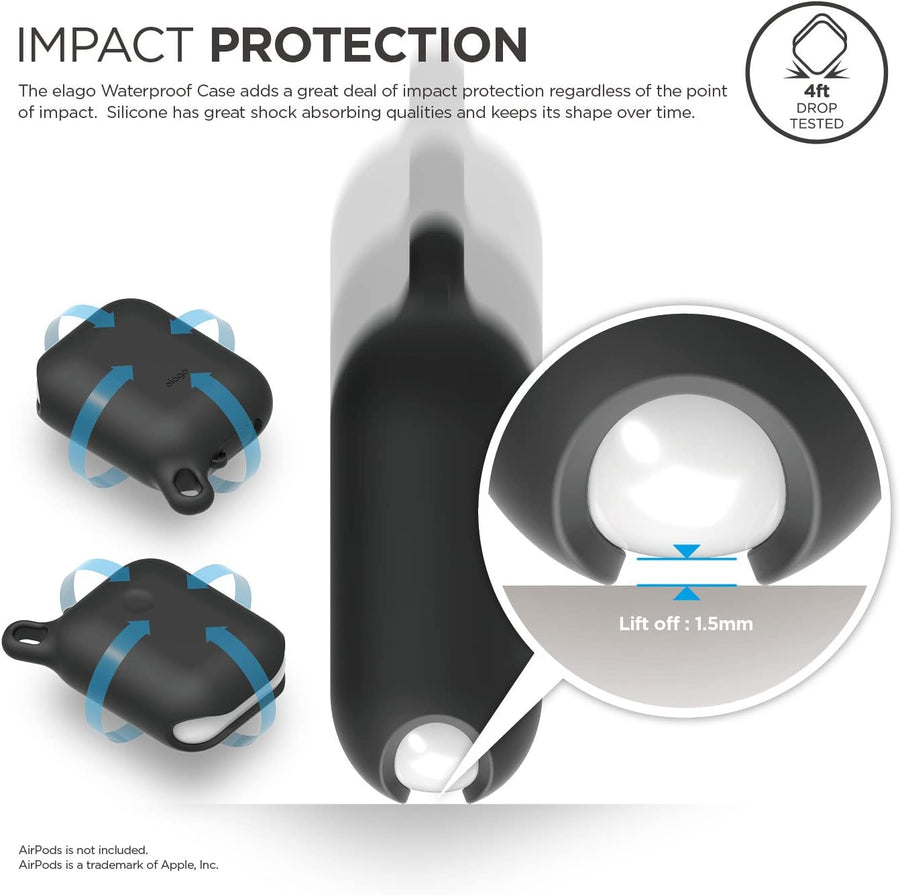 Waterproof Hang Case for AirPods 1 & 2