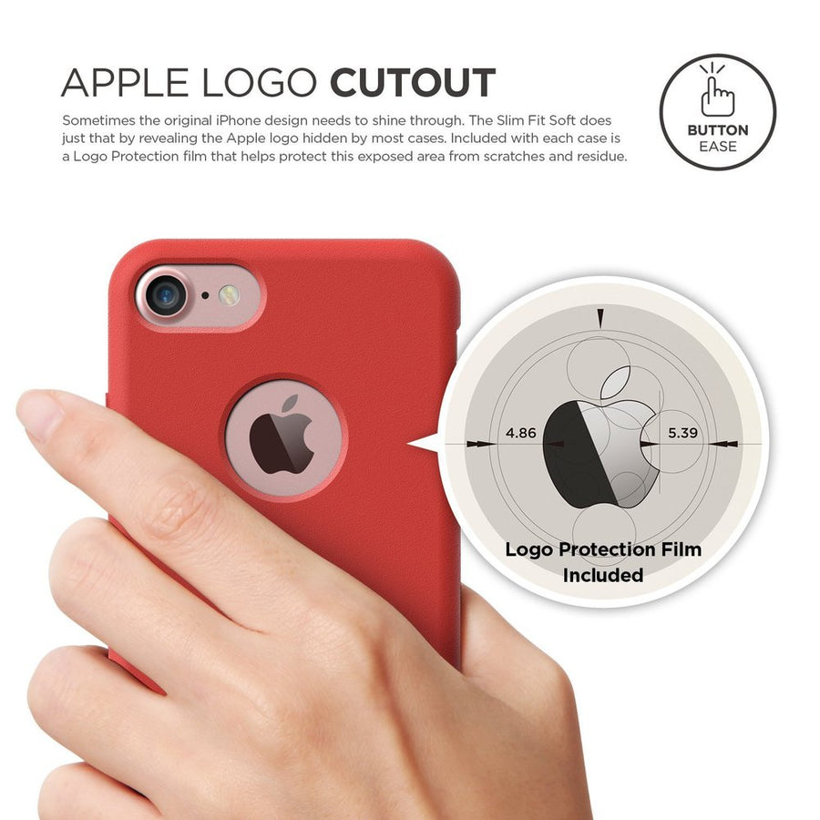 Slim Fit Soft Case for iPhone 8 / iPhone 7 [3 Colors]