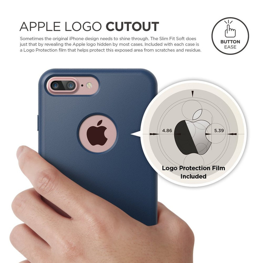 Slim Fit Soft Case for iPhone 7 Plus [3 Colors]