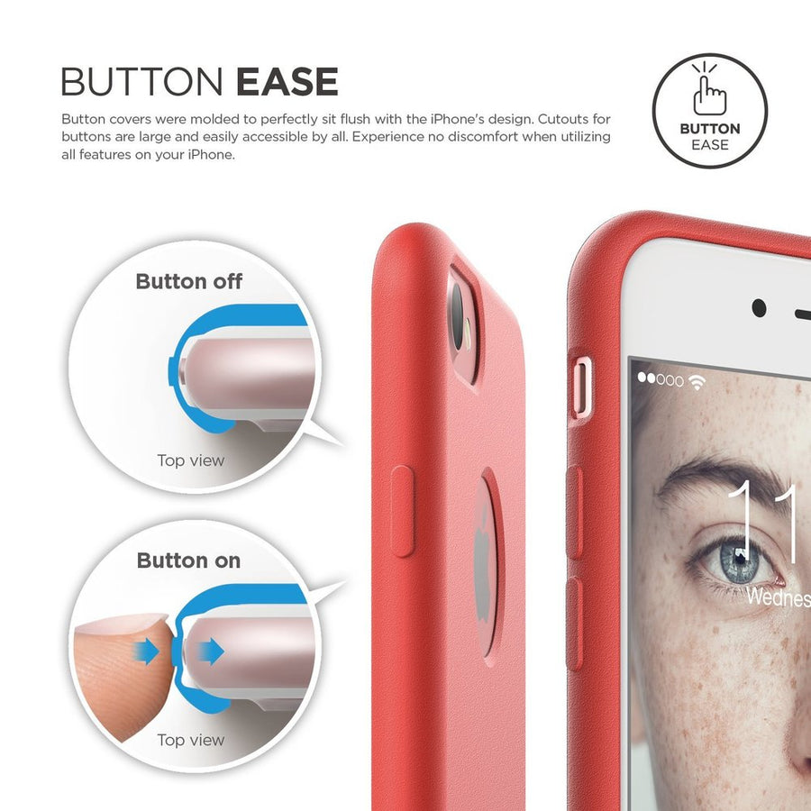 Slim Fit Soft Case for iPhone 8 / iPhone 7 [3 Colors]