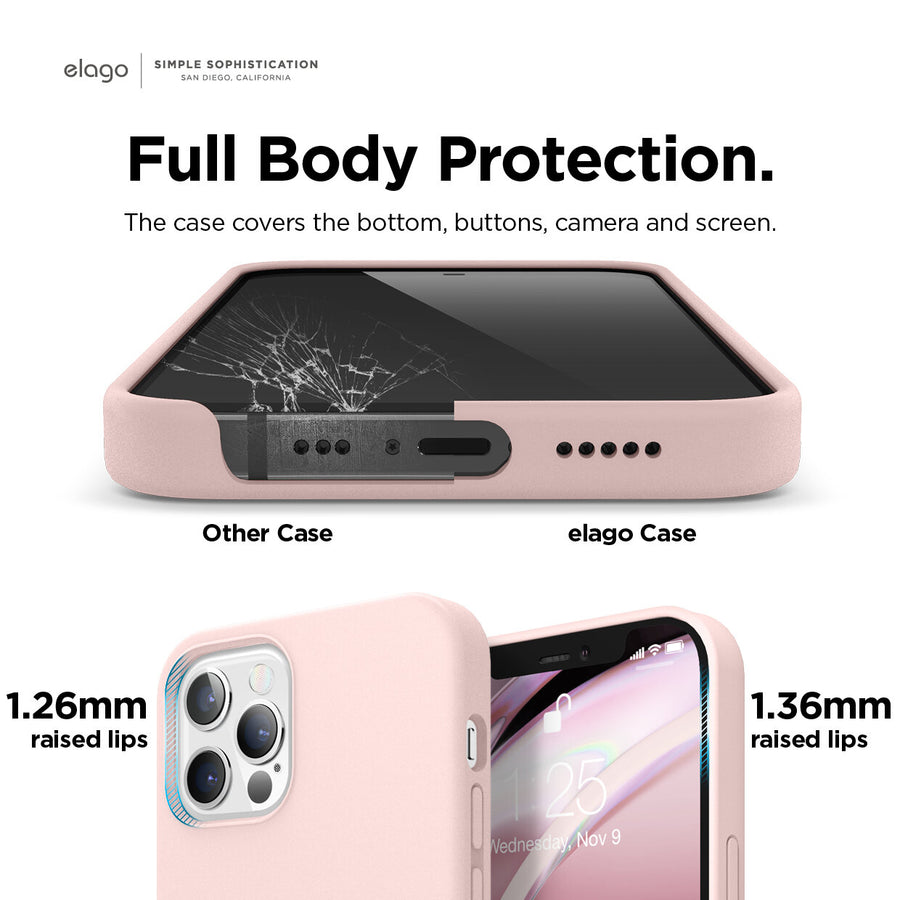 MagSafe Silicone Case for iPhone 12 Pro Max [6 Colors]