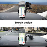 Wireless Car Charger with Auto-Clamping Car Mount