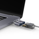Mini USB-C Aluminum Adapter With LED [2 Colors]