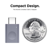 Mini USB-C Aluminum Adapter With LED [2 Colors]