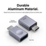 Mini USB-C Aluminum Adapter With LED [2 Colors]