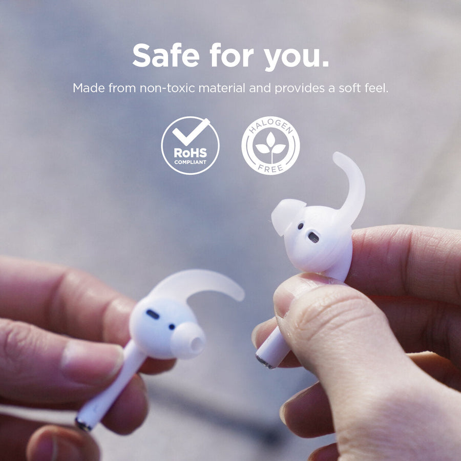 Earbuds Hook Cover with Carrying Pouch for AirPods 1 & 2
