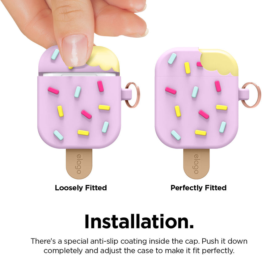 Ice Cream Case for AirPods 1 & 2