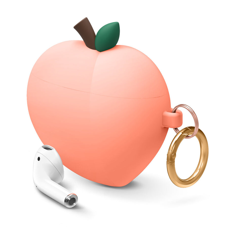 Peach Case for AirPods 1 & 2 [2 Colors]