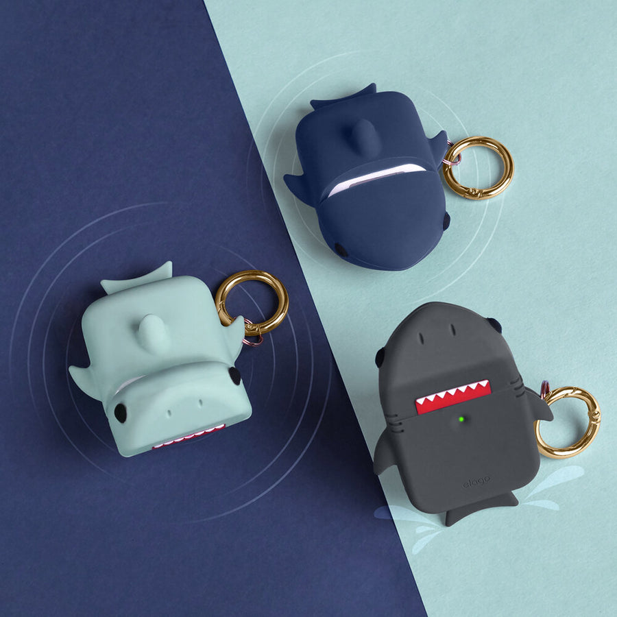 Shark Case for AirPods 1 & 2 [4 Colors]