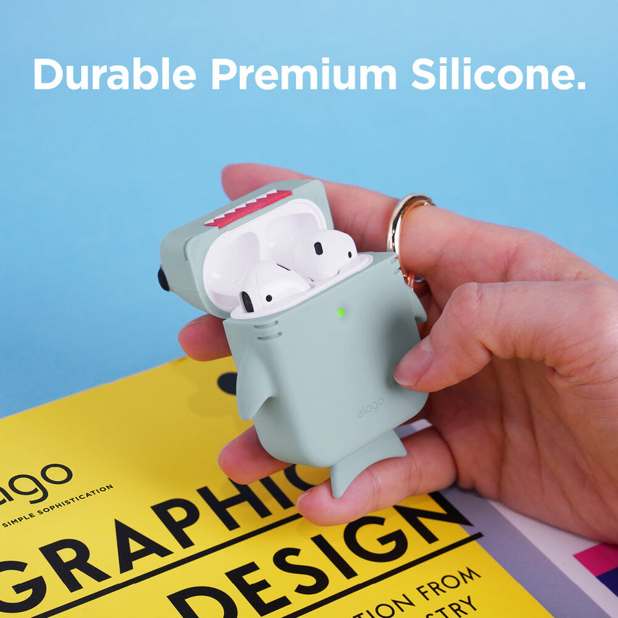 Shark Case for AirPods 1 & 2 [4 Colors]