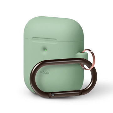 Silicone Hang Wireless Charging Case for AirPods 1 & 2 [12 Colors]