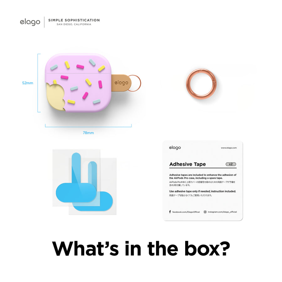Elago ice cream top airpods case