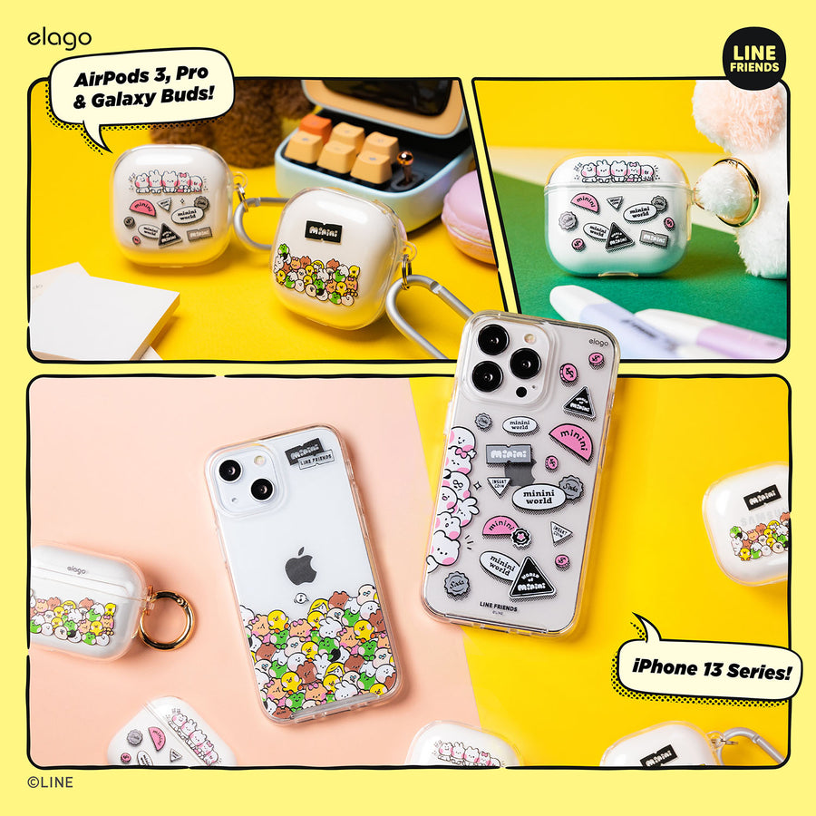 elago | B&F Collection minini case for AirPods 3 [2 Styles]