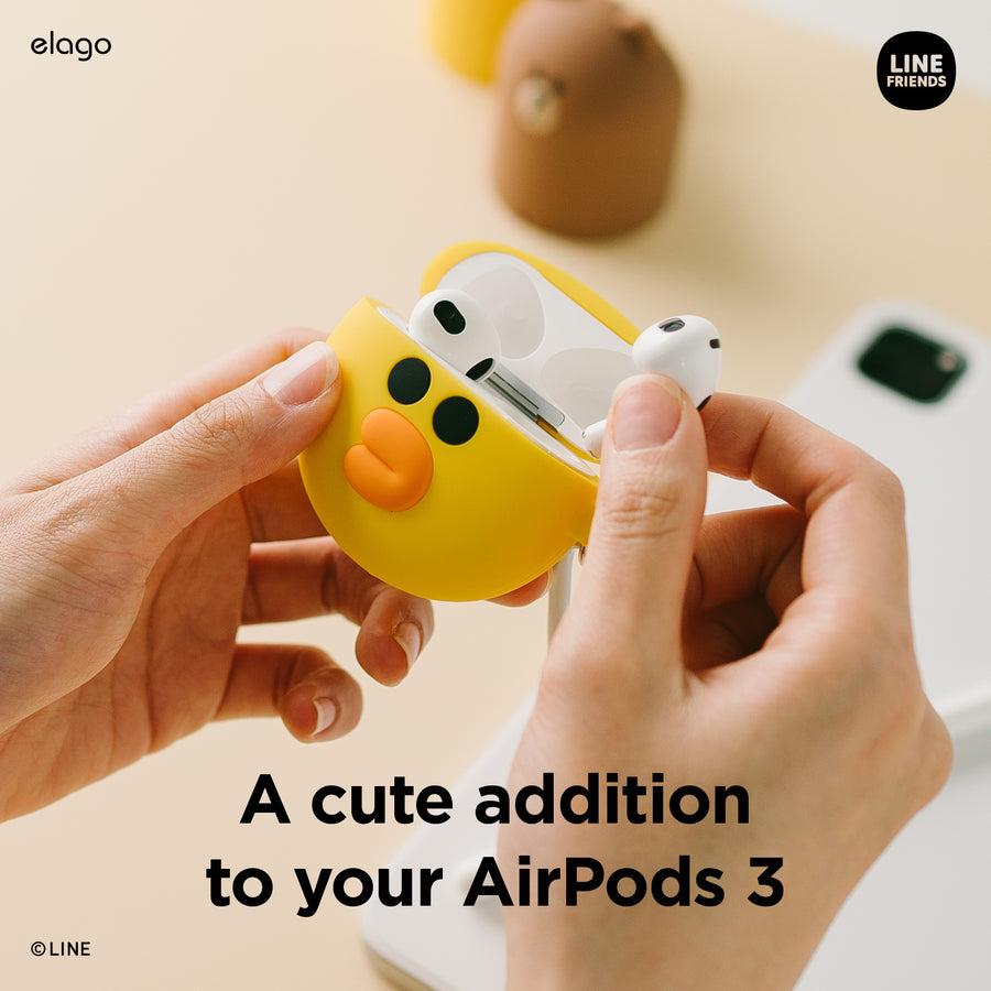 LINE FRIENDS | elago Case for AirPods 3 [2 Styles]
