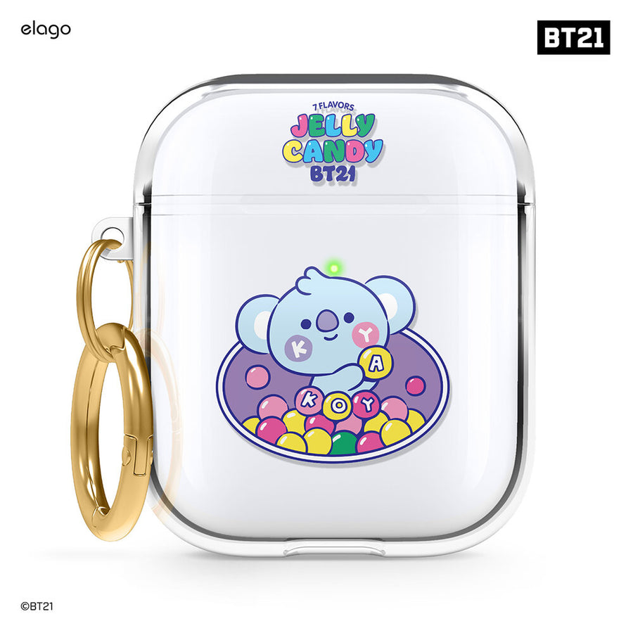 BT21 | elago Jelly Candy Case for AirPods 1 & 2 [8 Styles]