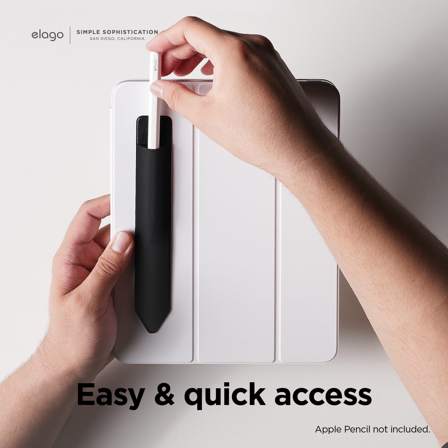 Soporte Magnético Para Lápiz Óptico - Funda De Silicona Compatible Con Apple Pencil Y Otros Stylus