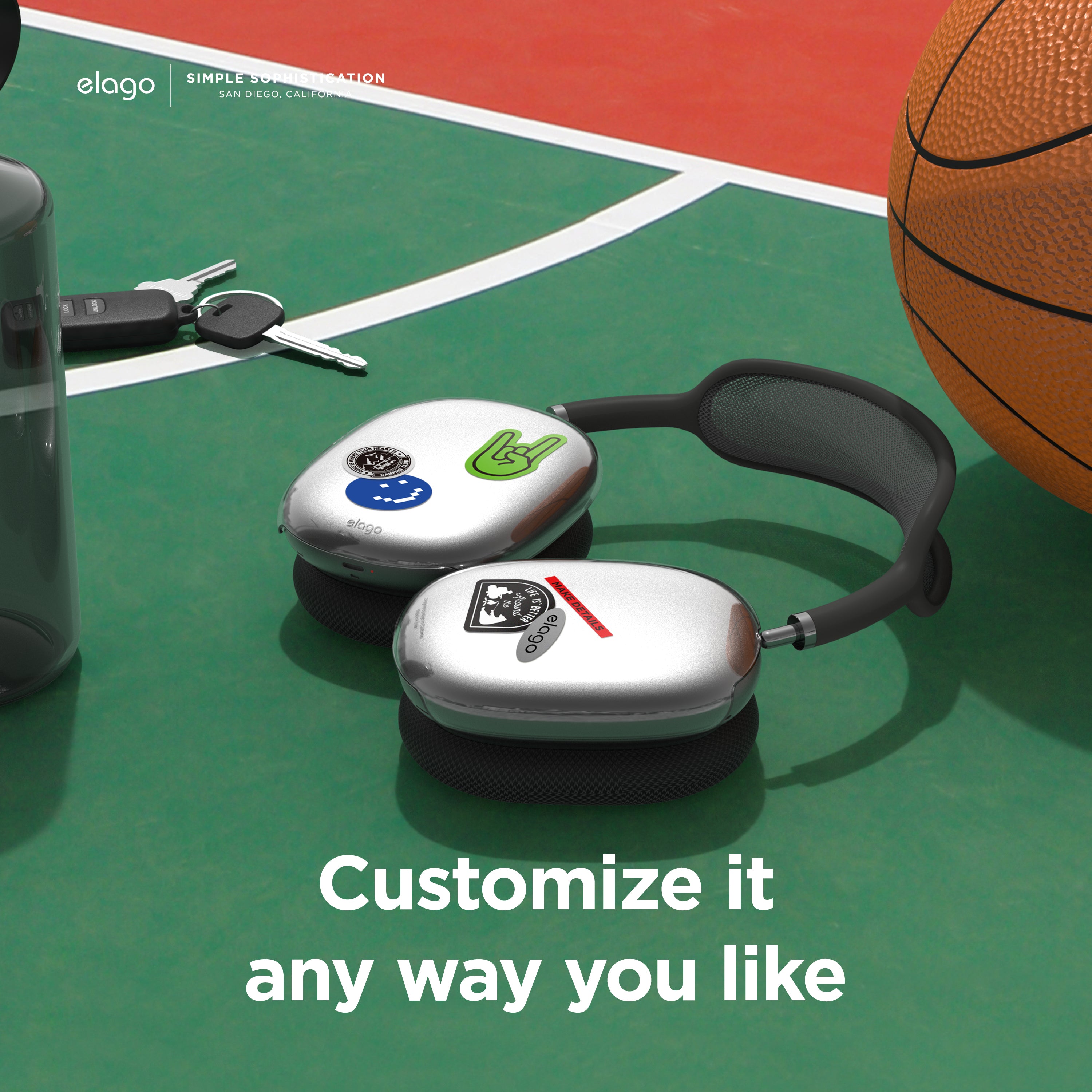 Amazon Airpods Pro Case Basketball Clear Case For AirPods Max