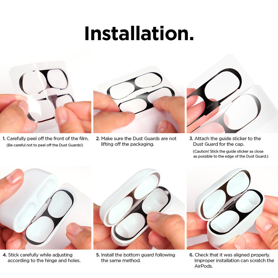 elago AirPods Pro Dust Guard [2 Options] [3 Colors]