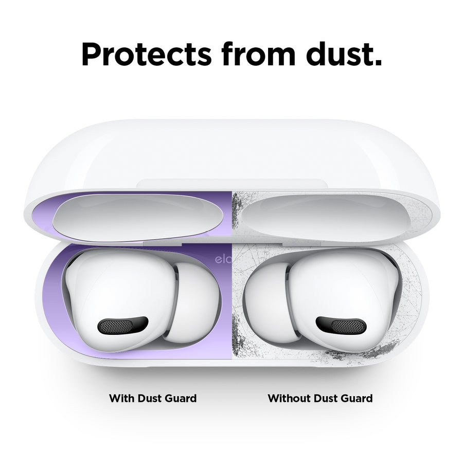 Dust Guard for AirPods Pro and AirPods Pro 2 [4 colors] [1 or 2 Set]