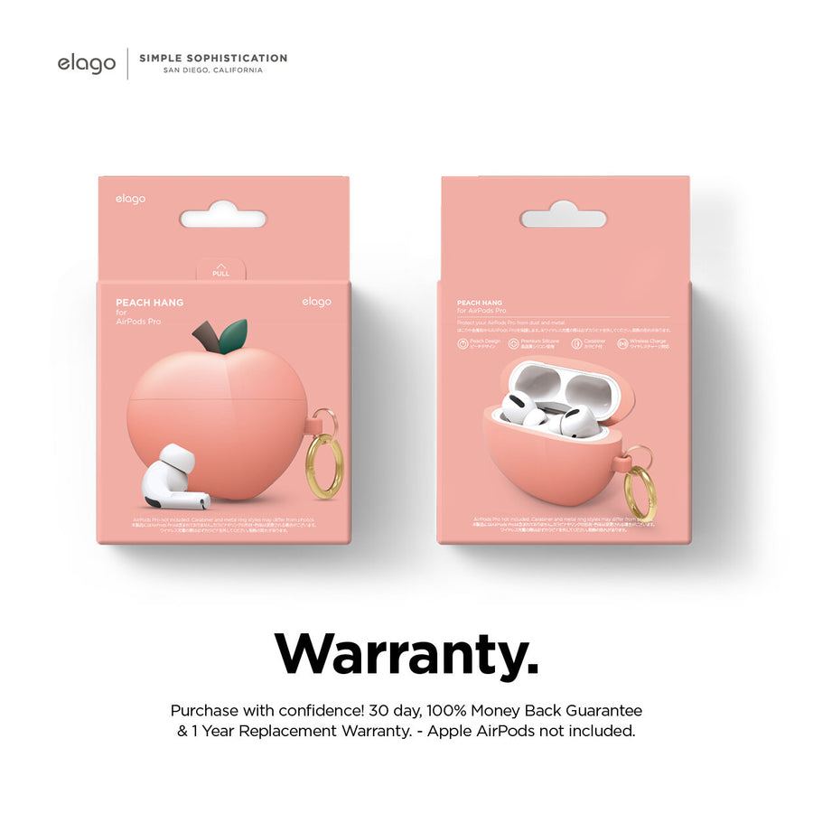 Peach Case for AirPods Pro [2 Colors]