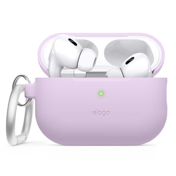  for Airpods Pro 2 Case (2022),DATIMIRA Rose Engraved TPU Apple  airpods pro 2nd Generation Case Cover with Strap for Women and Girls,Purple  : Electronics