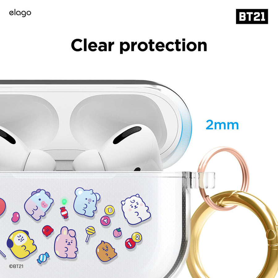 BT21 | elago Jelly Candy Case for AirPods Pro [8 Styles]