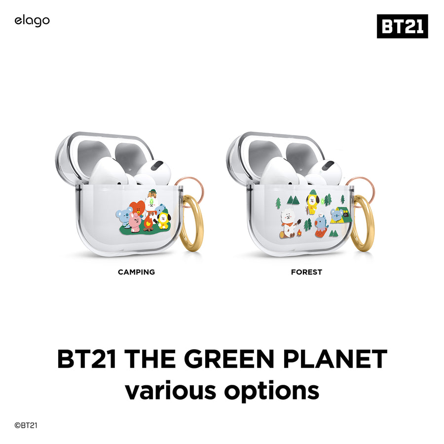 BT21 | elago Green Planet Case for AirPods Pro [2 Styles]