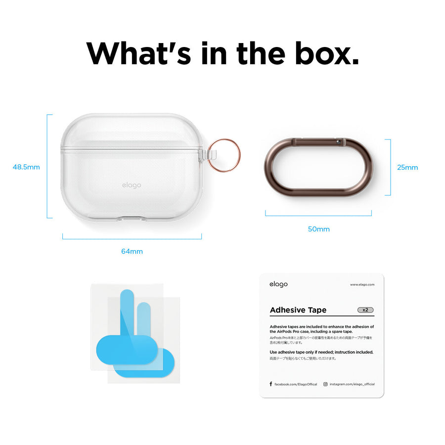 elago AirPods Pro Case Clear [6 Colors]