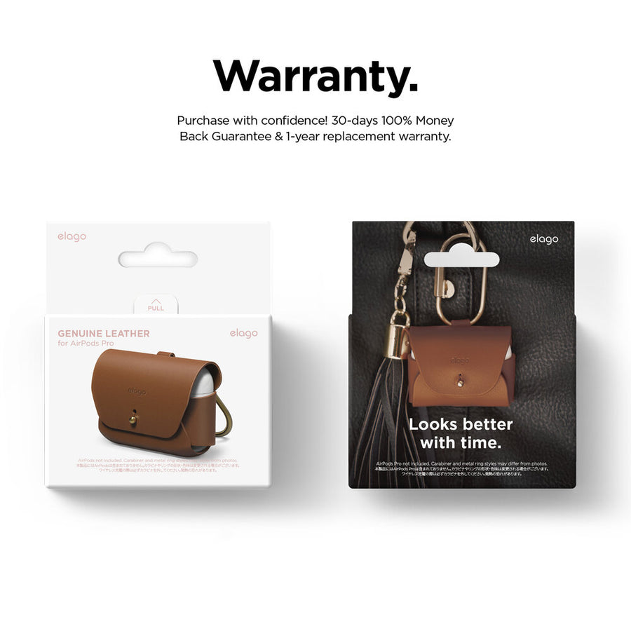 Leather Case for AirPods Pro 2 / AirPods Pro [4 Colors]