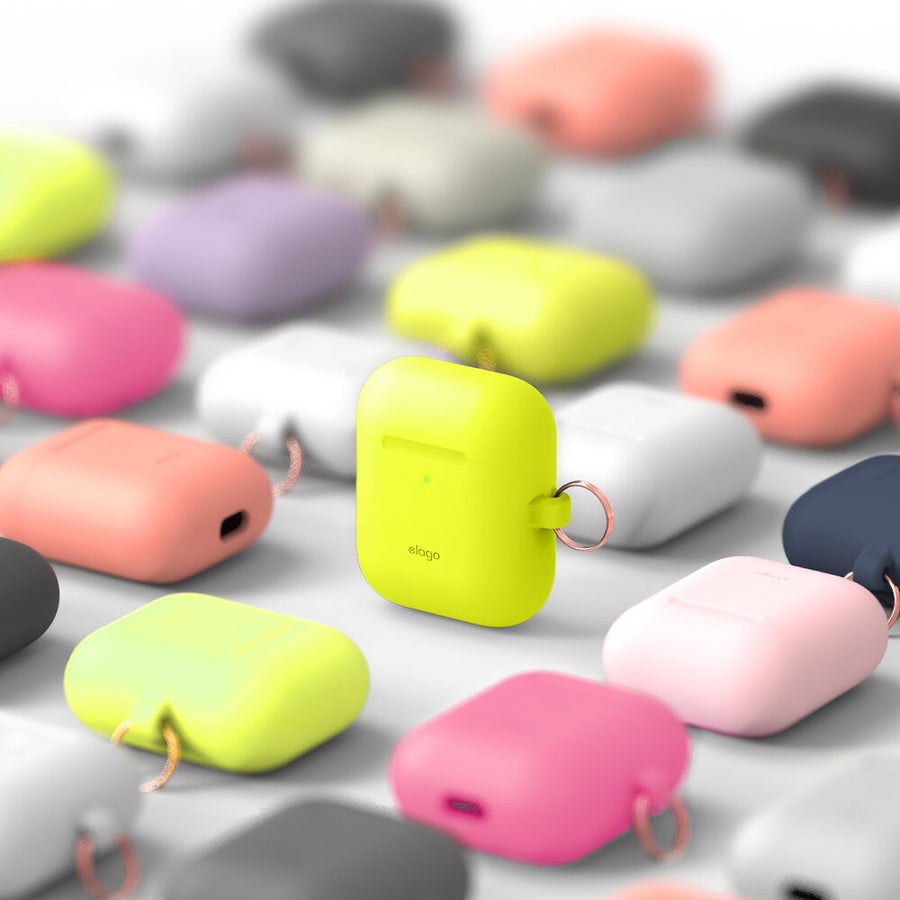 Skinny Hang Case for AirPods 1 & 2 [9 Colors]