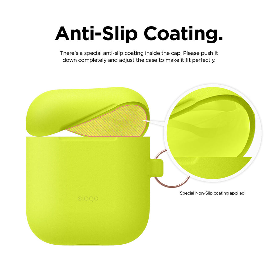 Skinny Hang Case for AirPods 1 & 2 [9 Colors]
