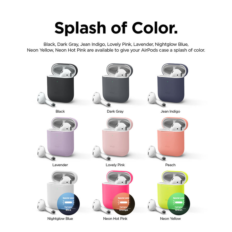Skinny Case for AirPods 1 & 2 [9 Colors]