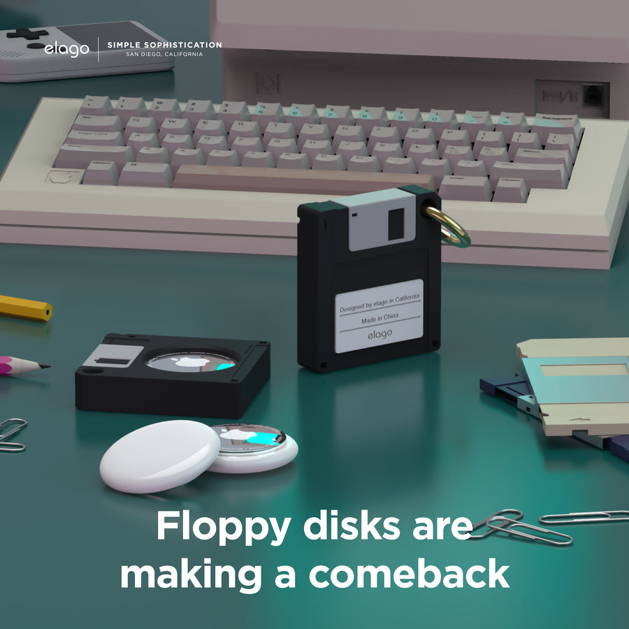 Floppy Disk Case for AirTag