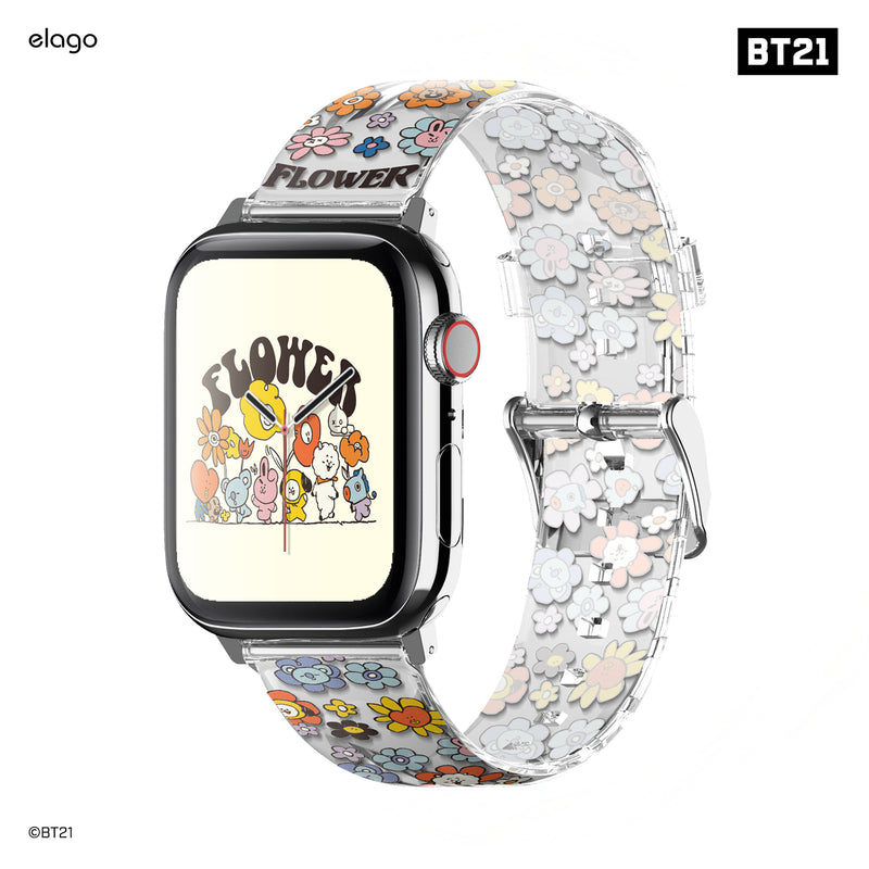 BT21  | elago Flower Strap for Apple Watch [2 Styles] [2 Sizes]