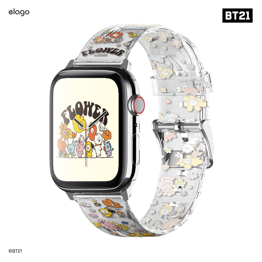BT21  | elago Flower Strap for Apple Watch [2 Styles] [2 Sizes]