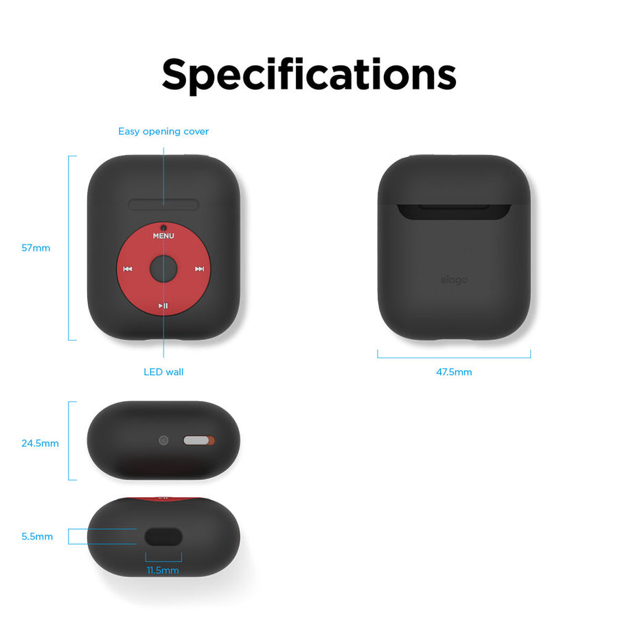 AW6 Case for AirPods 1 & 2