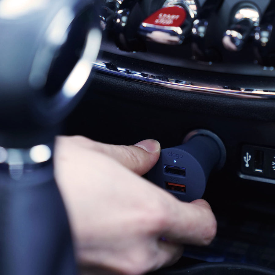 C7+ Dual Car Charger (Quick Charge 3.0 Technology)