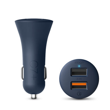C7+ Dual Car Charger (Quick Charge 3.0 Technology)