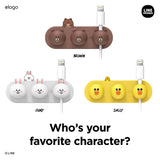 LINE FRIENDS | elago Magnetic Cable Management [3 Colors]