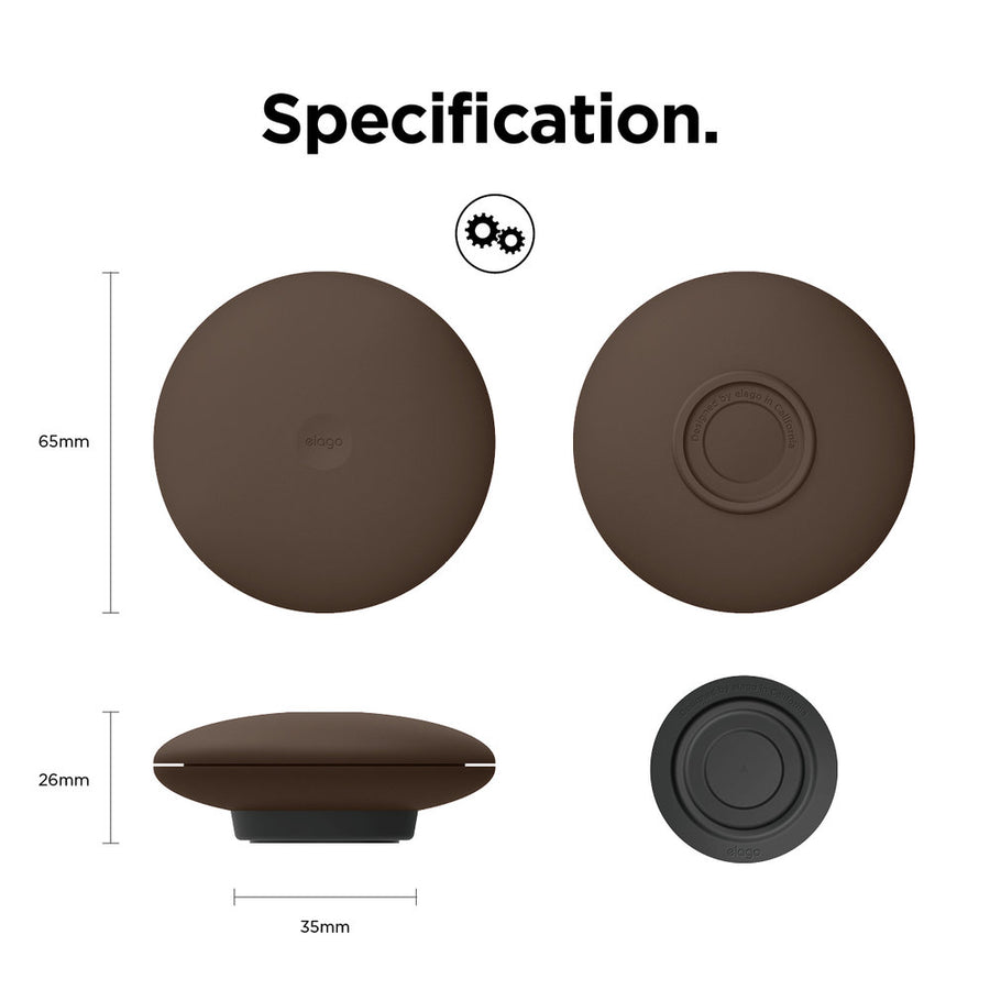 Ellipse Silicone Diffuser - Dark Brown [4 Scents]