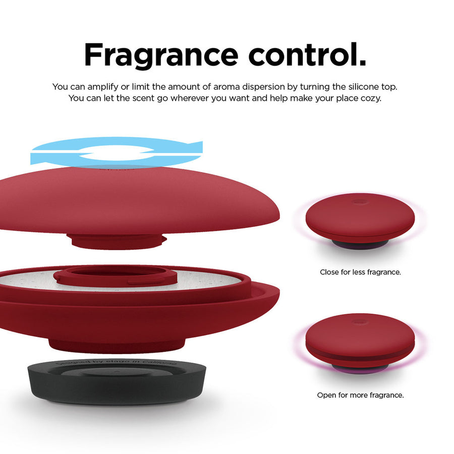 Ellipse Silicone Diffuser - Red [4 Scents]
