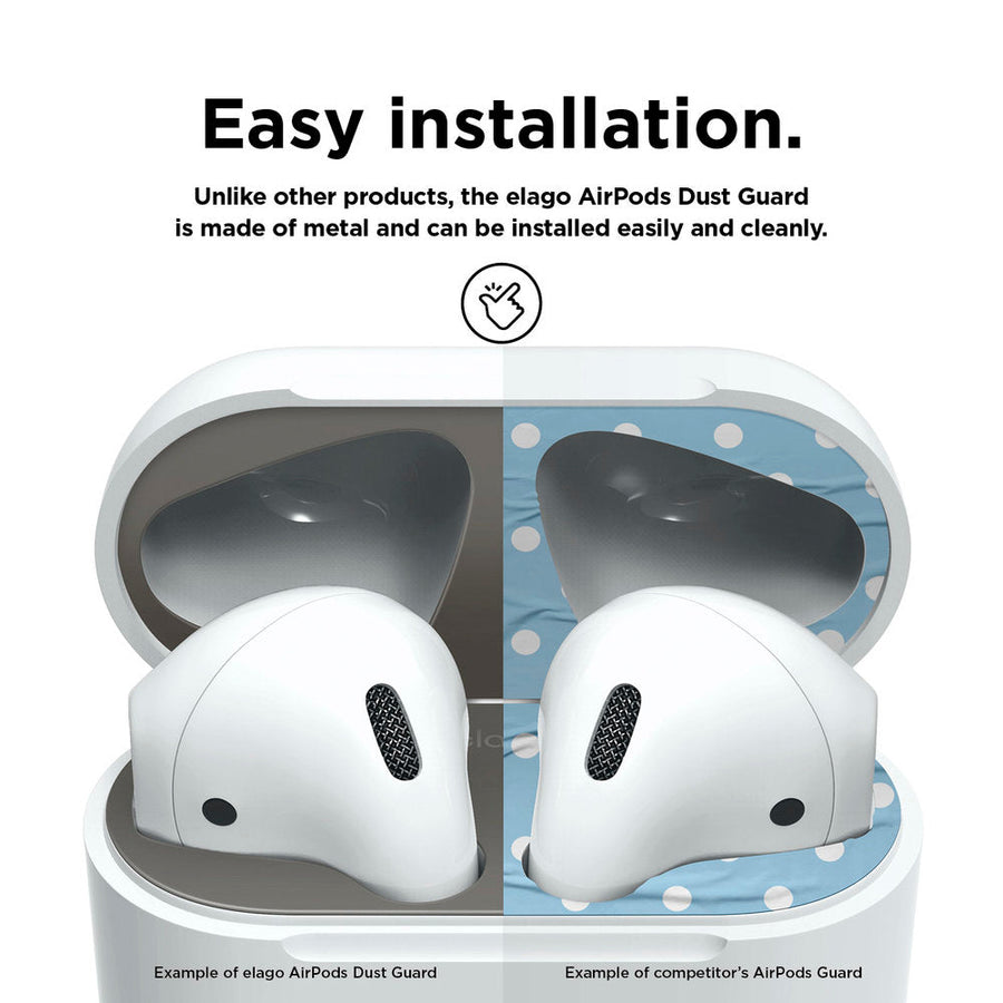Dust Guard for AirPods 2 [2 Sets]