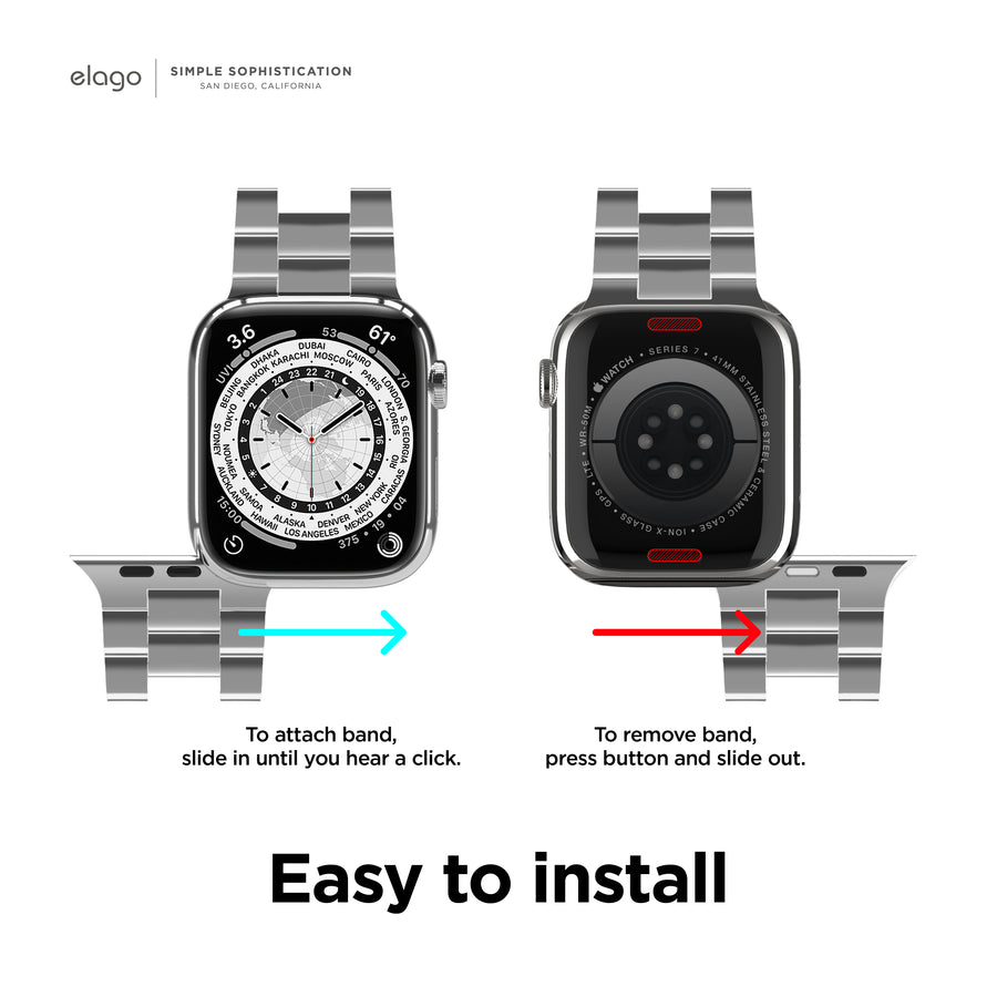 Metal Apple Watch Strap for Apple Watch [3 Colors]